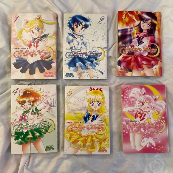 SOLD // Sailor Moon Manga 1-10 - Picture 1 of 4